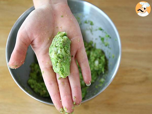 Crocchette di broccoli al forno - Preparazione tappa 4