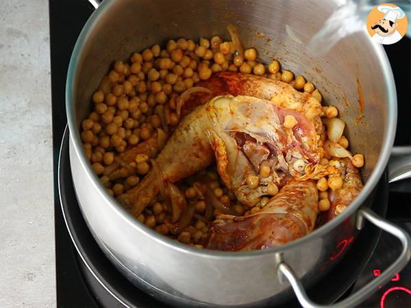 Come si cucina il Cous cous di pollo: la vera ricetta Marocchina spiegata passo a passo! - Preparazione tappa 2