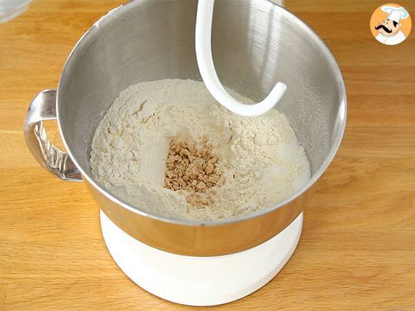 Brioches con gocce di cioccolato - Preparazione tappa 1