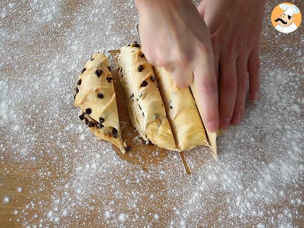 Brioches con gocce di cioccolato - Preparazione tappa 6