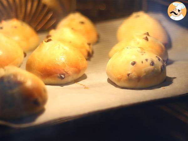 Brioches con gocce di cioccolato - Preparazione tappa 10