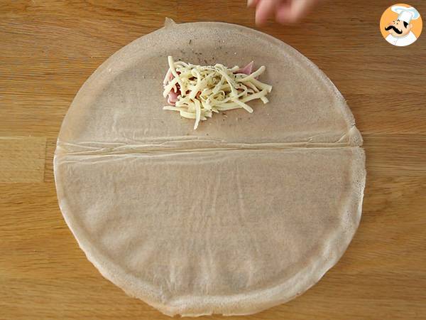 Involtini di pasta Brick croccanti alla pizzaiola - Preparazione tappa 2