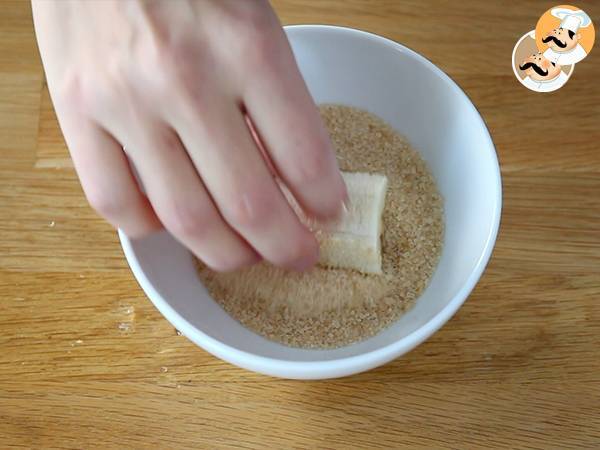Fagottini di pasta fillo alla banana - Preparazione tappa 2