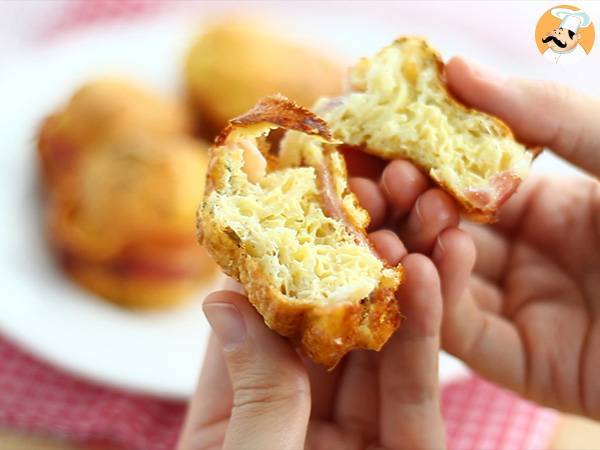 Muffin alla pancetta - Preparazione tappa 5