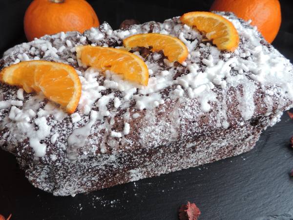 Plumcake cacao e arancia (senza burro) - Preparazione tappa 1