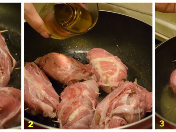 Involtini Ripieni di Carciofi con Glassa al Miele - Preparazione tappa 2
