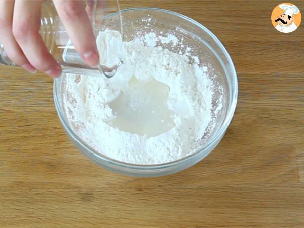 Gamberi in pastella - Preparazione tappa 1