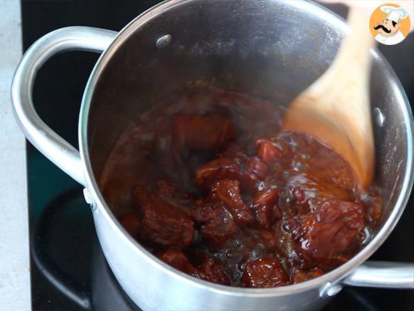 Maiale caramellato - Ricetta asiatica - Preparazione tappa 4