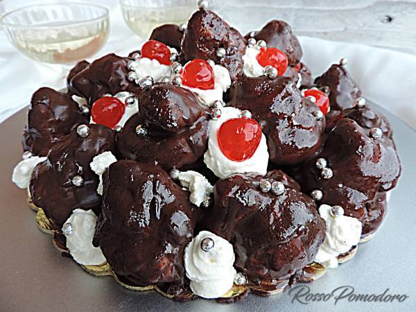 Profiteroles con crema chantilly - Preparazione tappa 1