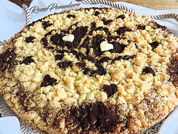 Sbriciolata con ricotta e crema di marroni - Preparazione tappa 1