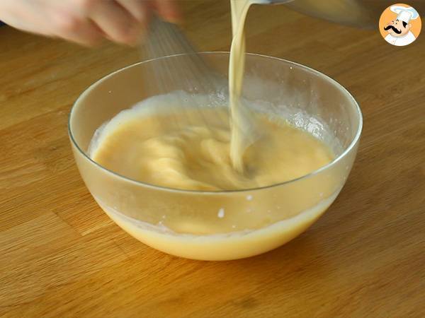 Flan al latte condensato - Preparazione tappa 3