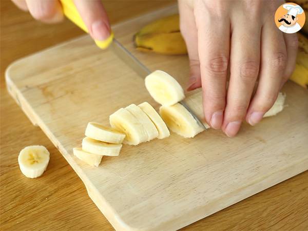Crostata con cioccolato e banane - Preparazione tappa 1