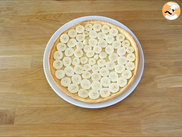 Crostata con cioccolato e banane - Preparazione tappa 2