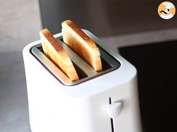 Tartine con paté e cetriolini - Preparazione tappa 1