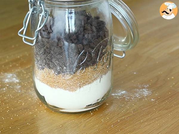 Cookie jar - Ricetta in barattolo - Preparazione tappa 2