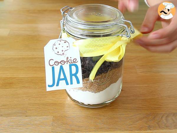 Cookie jar - Ricetta in barattolo - Preparazione tappa 4