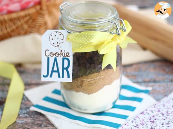 Cookie jar - Ricetta in barattolo - Preparazione tappa 5