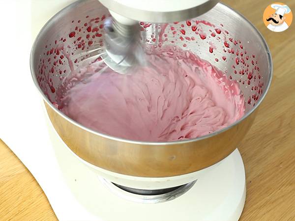 Mousse ai lamponi delicata - Preparazione tappa 4