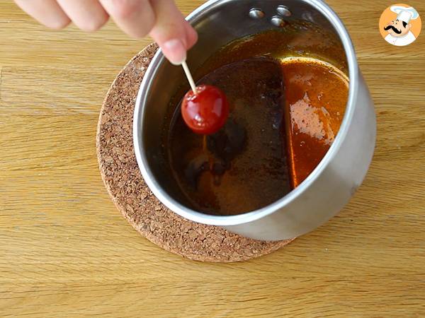 Pomodorini caramellati con semi di sesamo - Preparazione tappa 3