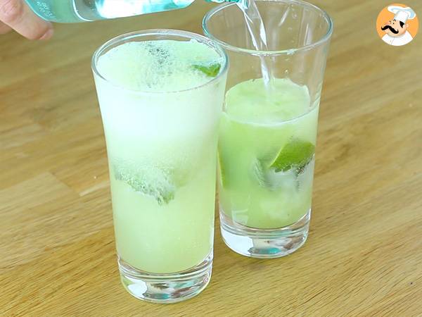 Mojito analcolico al cetriolo - Preparazione tappa 4