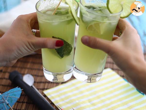 Mojito analcolico al cetriolo - Preparazione tappa 5