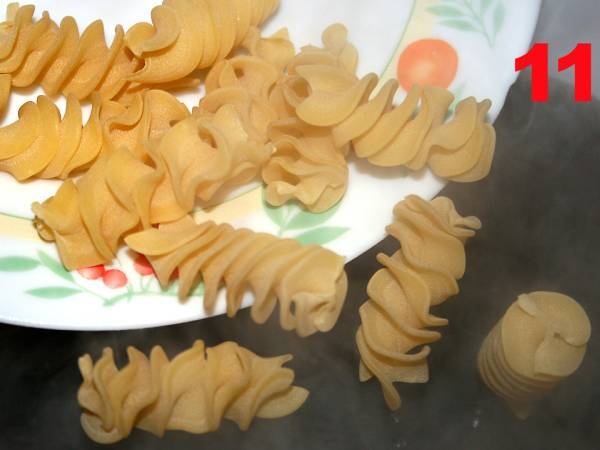 Riccioli napoletani mare e monti alla mizzy - Preparazione tappa 4