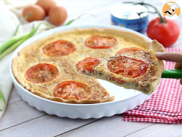 Quiche con tonno e pomodori - Preparazione tappa 5