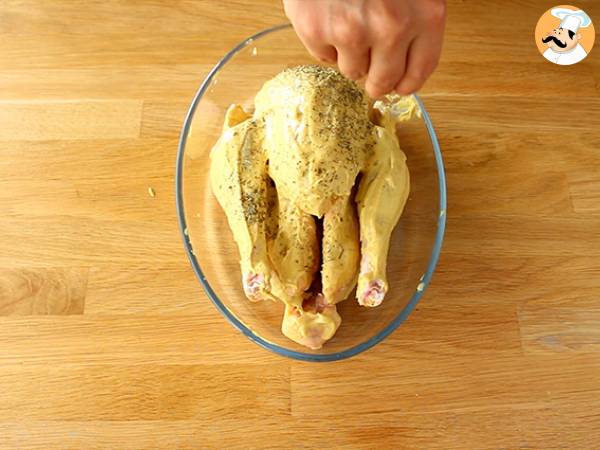 Pollo in crosta di senape ed erbe aromatiche - Ricetta facile - Preparazione tappa 2