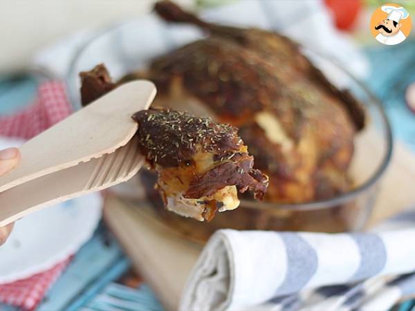 Pollo in crosta di senape ed erbe aromatiche - Ricetta facile - Preparazione tappa 4