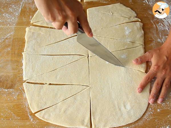 Croissants al latte condensato - Preparazione tappa 4