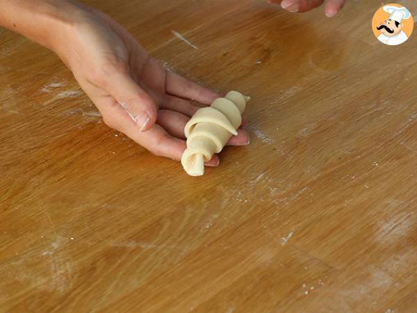 Croissants al latte condensato - Preparazione tappa 5