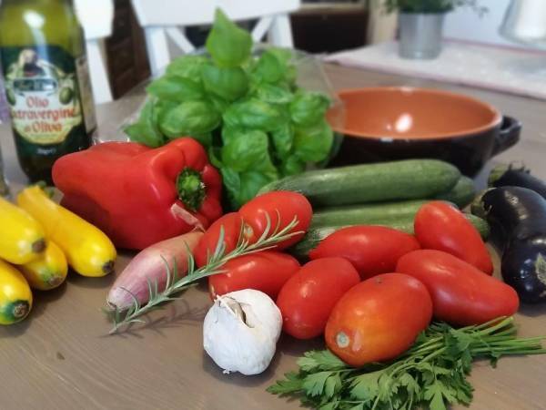 Ratatouille (a rondelle) - Preparazione tappa 1