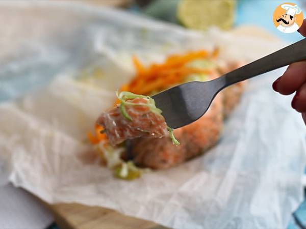 Salmone al cartoccio - Preparazione tappa 6