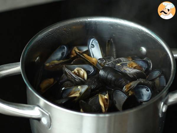 Paella ai frutti di mare - Preparazione tappa 3