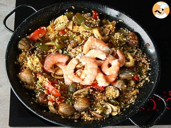 Paella ai frutti di mare - Preparazione tappa 9