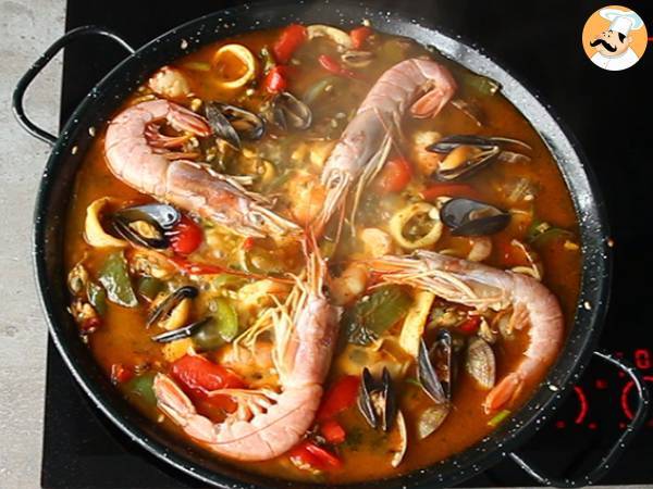 Paella ai frutti di mare - Preparazione tappa 10