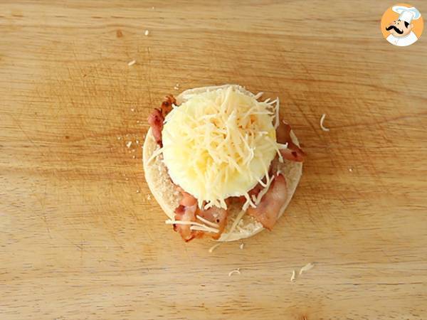 Muffin uova e bacon - Preparazione tappa 3