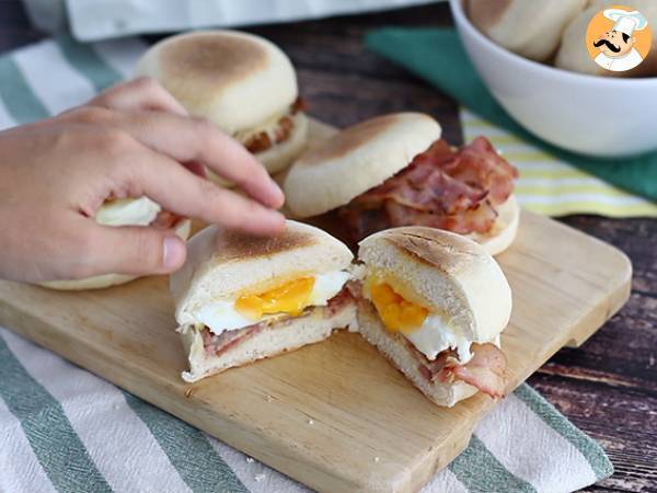 Muffin uova e bacon - Preparazione tappa 4