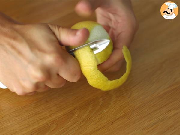 Liquore al limone - Preparazione tappa 1