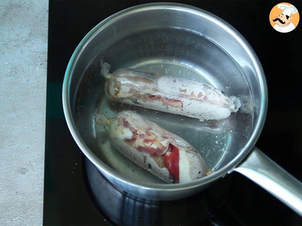 Involtini di pollo pomodori secchi e mozzarella - Preparazione tappa 5