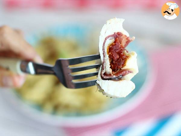 Involtini di pollo pomodori secchi e mozzarella - Preparazione tappa 6