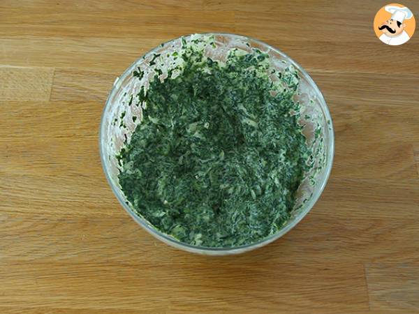 Frittelle di spinaci - Preparazione tappa 2