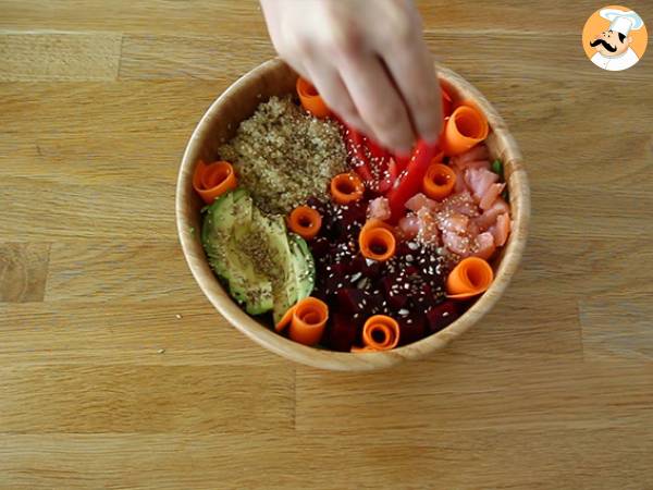Buddha bowl al salmone - Preparazione tappa 5