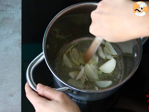 Vellutata di zucca violina - Preparazione tappa 2