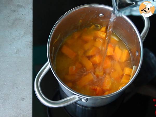 Vellutata di zucca violina - Preparazione tappa 3