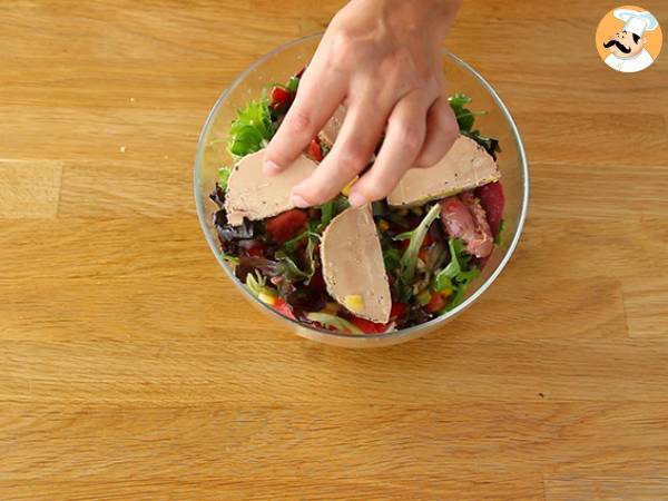 Salade landaise - Ricetta francese - Preparazione tappa 4
