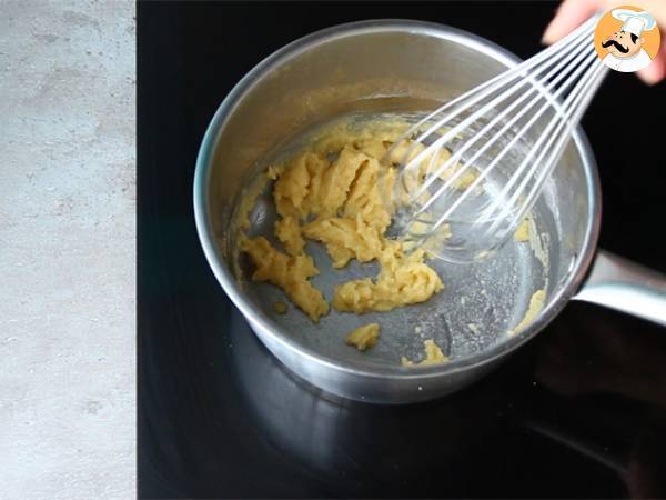 Soufflé di foie gras - Preparazione tappa 1