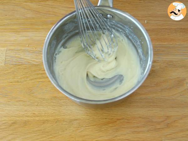 Soufflé di foie gras - Preparazione tappa 2