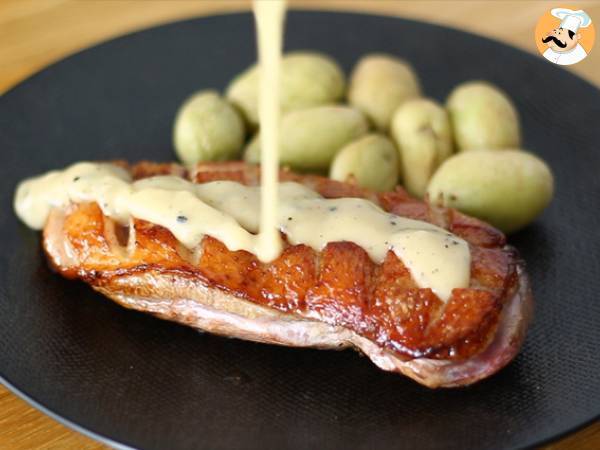 Petto d'anatra con salsa al tartufo - Preparazione tappa 7