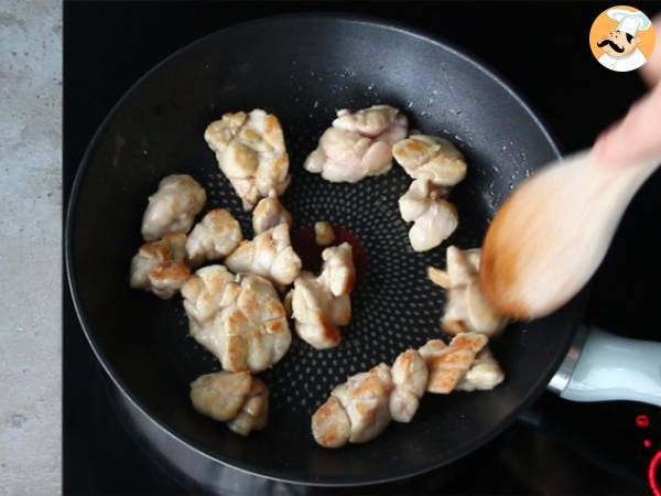 Animelle di vitello con funghi - Preparazione tappa 2